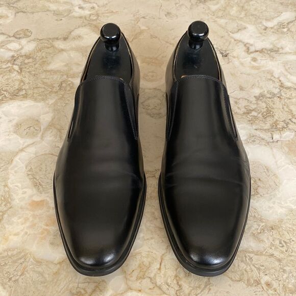 Steptronic Slip On Leather Dress Shoes As New - Picture 3 of 12